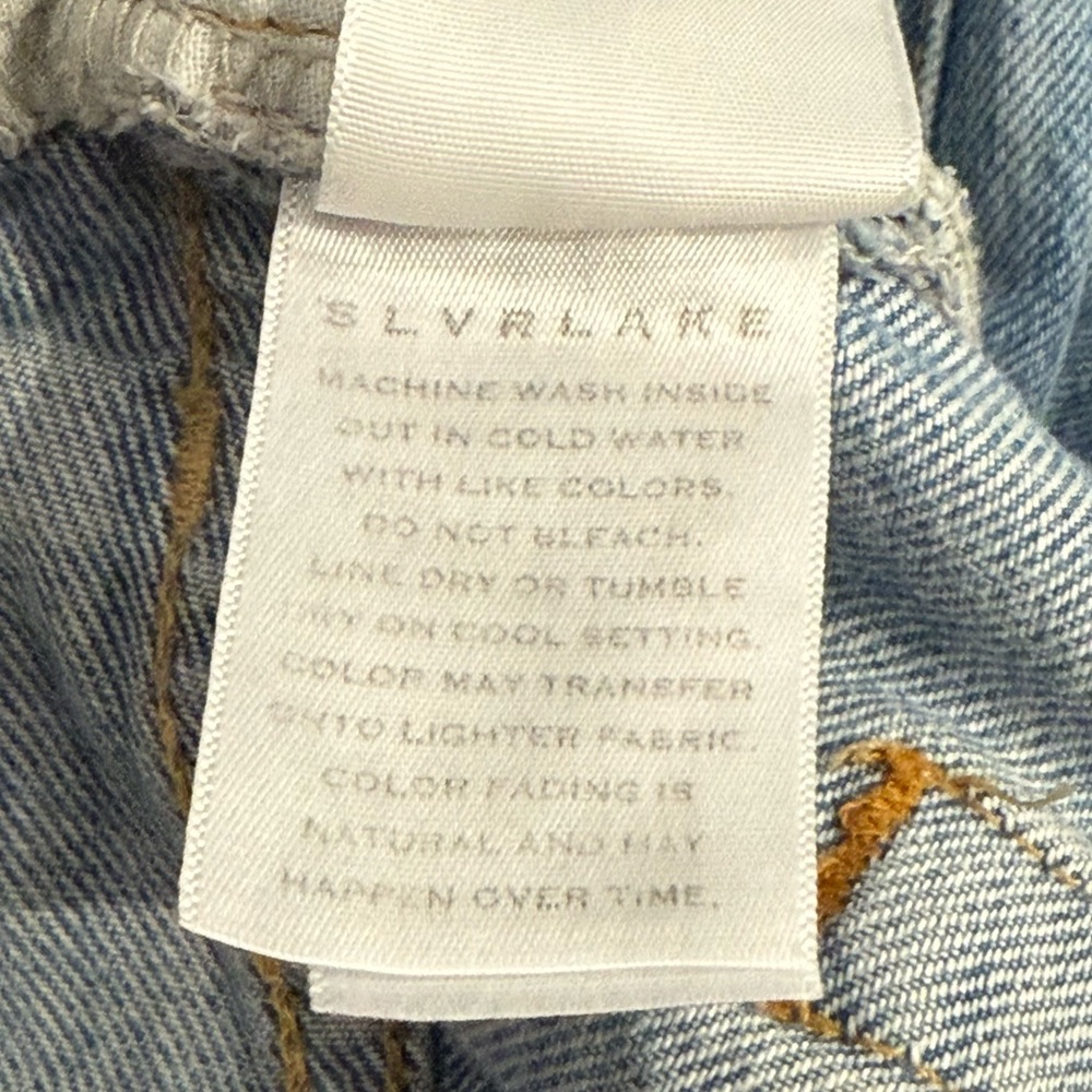 SLVRLAKE Brooklyn Mid Rise Relaxed Straight - Picture 12 of 13